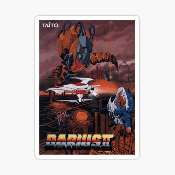 Artikel-Vorschau von Darius 2 Arcade-Retro-Gaming Poster, designt und verkauft von Retr0Tshirts.