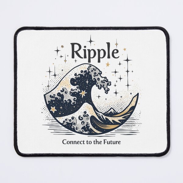 Item preview, Ripple Stormy Waves Sea-Inspired Tee designed and sold by TrendVoyager.