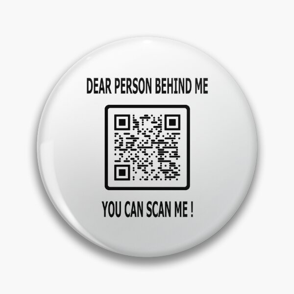 Item preview, Scan Me QR Code for Inspirational Quote designed and sold by HandicraftArt.