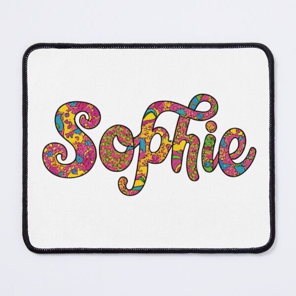 Item preview, sophie name fun colors best designed and sold by bukajart.
