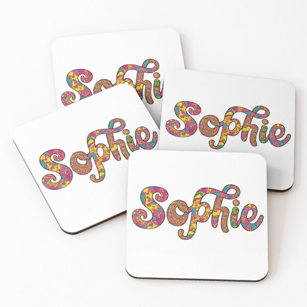Item preview, sophie name fun colors best designed and sold by bukajart.