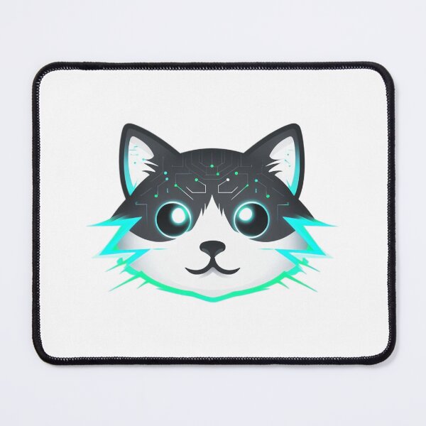 Item preview, Neon Whiskers: The Cyber Cat designed and sold by Moni-Color.