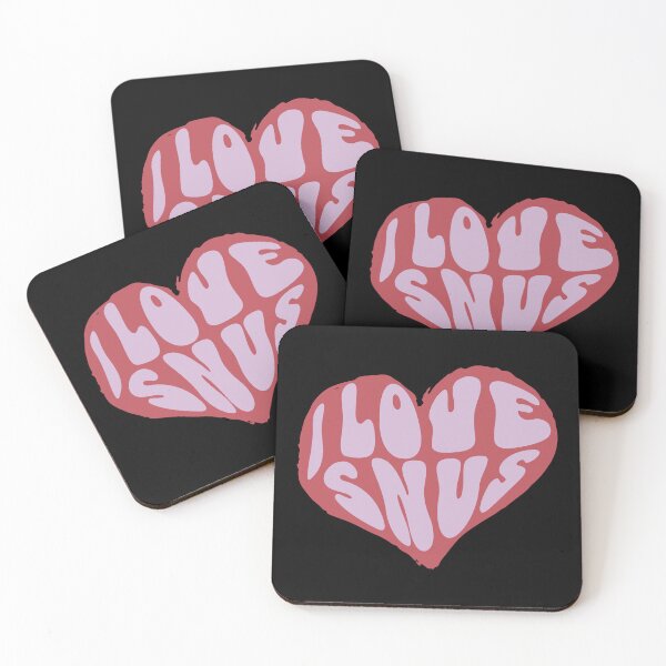 Item preview, I Love Snus Heart Snus Lover designed and sold by DomTeesHaven.