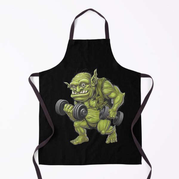 Item preview, Green Monster Weightlifting - Funny Gym Artwork designed and sold by love3617.