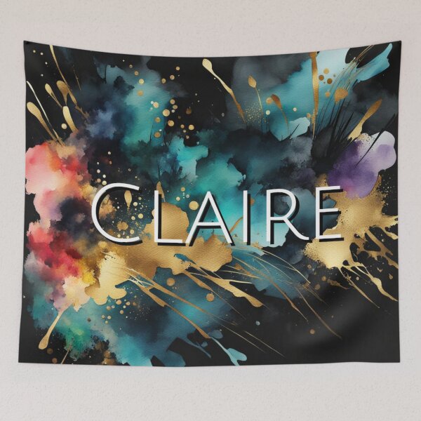 Aperçu de l'œuvre Nom personnalisé Claire créée et vendue par Gabriela McDaniel.