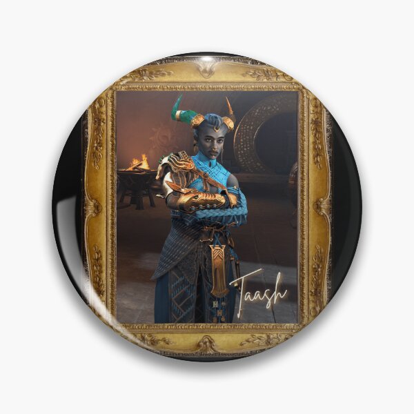 Item preview, Taash Dragon Age Veilguard Framed designed and sold by Heralds Rest Book Store.