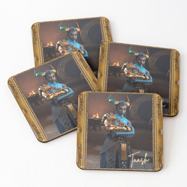 Item preview, Taash Dragon Age Veilguard Framed designed and sold by Heralds Rest Book Store.
