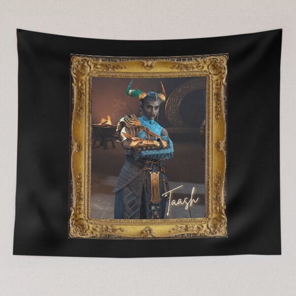 Item preview, Taash Dragon Age Veilguard Framed designed and sold by Heralds Rest Book Store.