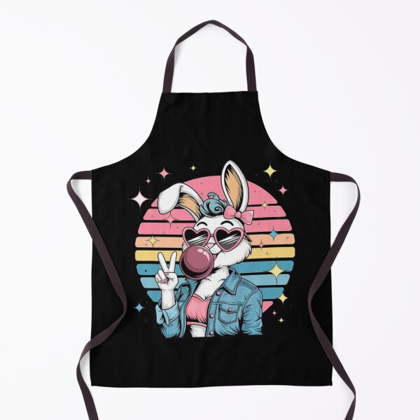 Item preview, Stylish Cartoon Bunny with Retro Vibes designed and sold by love3617.