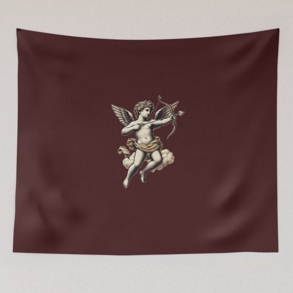 Item preview, Ἔρως ἀνίκατε μάχαν”  Greek God of Love Design with Sophocles’ Timeless Quote” designed and sold by CreationbyNiki.