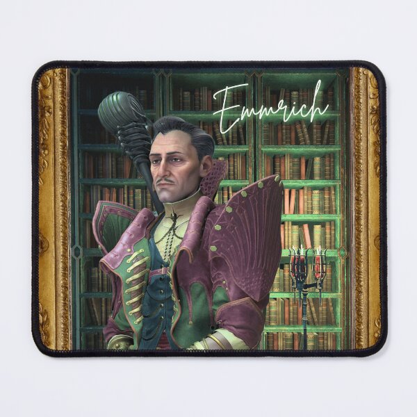 Item preview, Emmrich Volkarin Dragon Age Veilguard designed and sold by Heralds Rest Book Store.