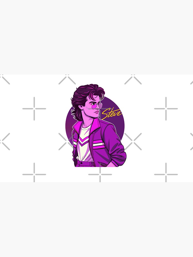 Thumbnail 7 of 7, Cap, Stranger Things Steve harrington designed and sold by timegraf.