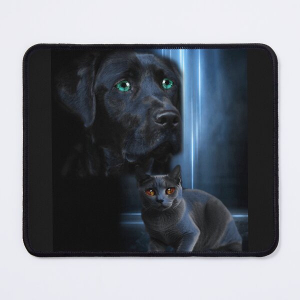 Item preview, Black Lab and Kitten designed and sold by Patricia Brown.