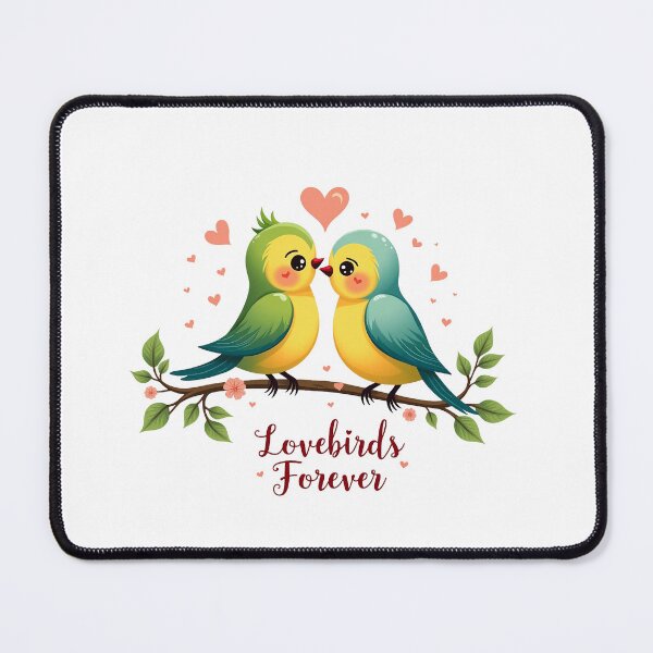 Item preview, Valentine Adorable Lovebirds - Lovebirds Forever designed and sold by Bulwshop.