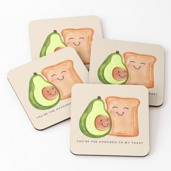 Item preview, You're the Avocado to My Toast | Valentines Couples Best Friends designed and sold by NoodleDoodleCo.