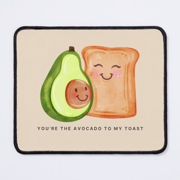 Item preview, You're the Avocado to My Toast | Valentines Couples Best Friends designed and sold by NoodleDoodleCo.