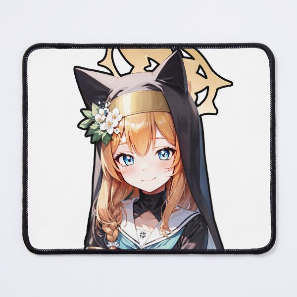 Item preview, Blue Archive Sticker Mari Iochi Mari decals Blue archive meme designed and sold by OhMyWaifuShop.