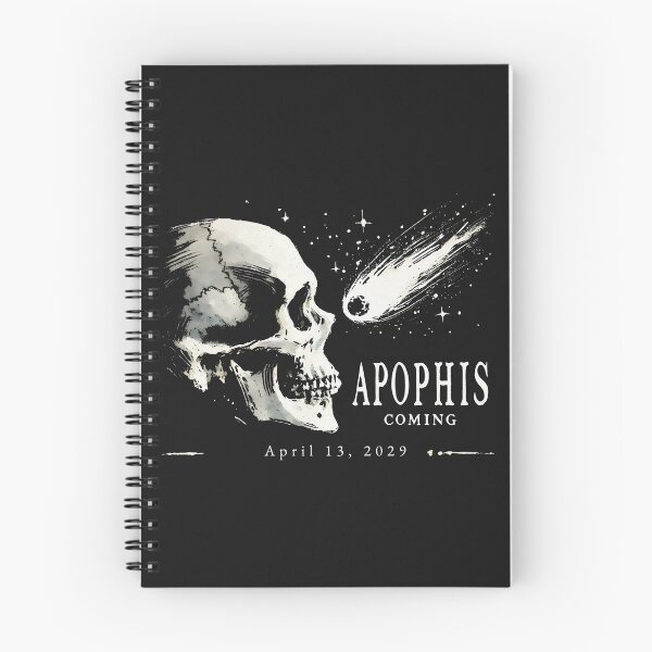 Item preview, Apophis Coming April 13 2029 designed and sold by CreepyCornerArt.