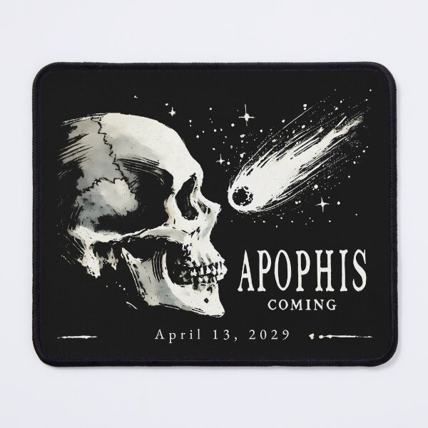 Item preview, Apophis Coming April 13 2029 designed and sold by CreepyCornerArt.