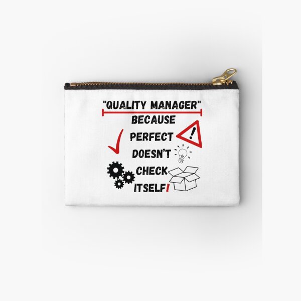 Item preview, Quality Manager: Because perfect doesn't check itself! designed and sold by Jakubos.