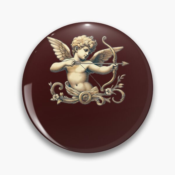 Item preview, Ἔρως ἀνίκατε μάχαν”  Greek God of Love Design with Sophocles’ Timeless Quote” designed and sold by CreationbyNiki.