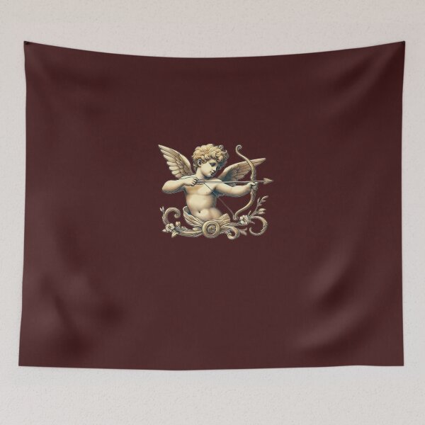 Item preview, Ἔρως ἀνίκατε μάχαν”  Greek God of Love Design with Sophocles’ Timeless Quote” designed and sold by CreationbyNiki.