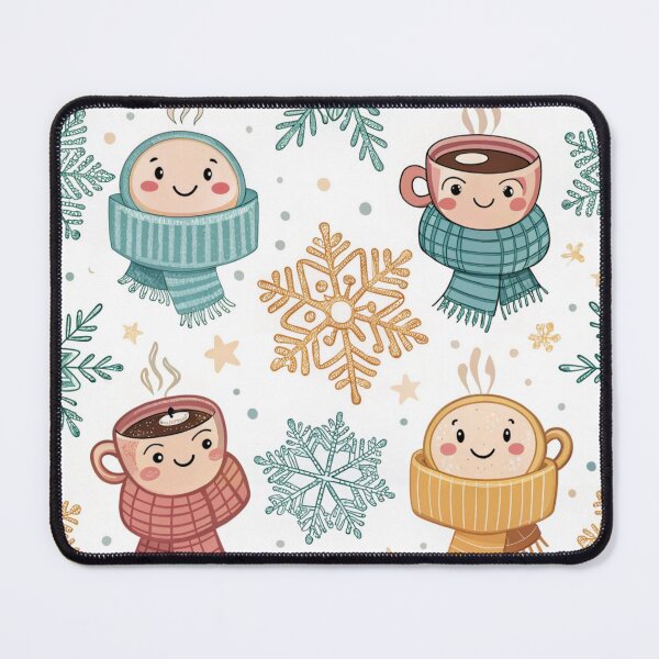 Item preview, winter pattern "coffee" designed and sold by ADcreate3D.