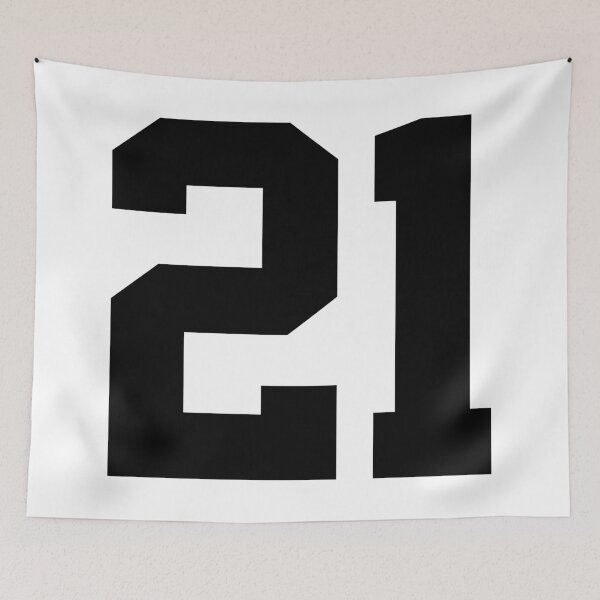 Item preview, 21. Number twenty-one on shirts and stuff. designed and sold by Swaygo.