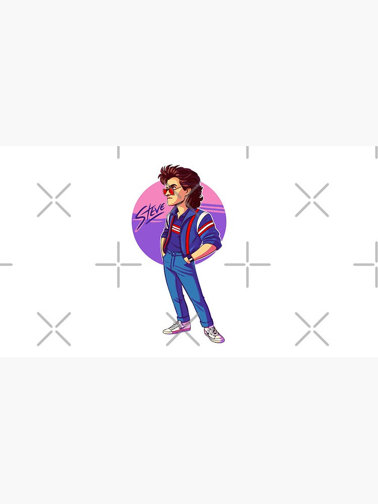 Thumbnail 7 of 7, Cap, Stranger Things Steve harrington designed and sold by timegraf.
