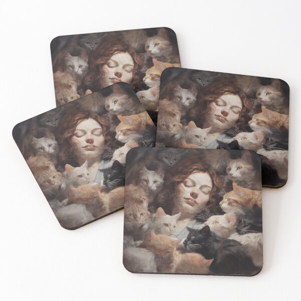 Item preview, Her Cats designed and sold by Sasha Art Gallery.