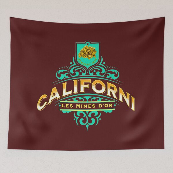 Item preview, HISTORY OF GOLD MINING IN CALIFORNIA designed and sold by Marketing Products Trust.