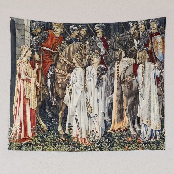 Artikelvorschau, Die Suche nach dem Heiligen Gral: Die Bewaffnung und der Aufbruch der Ritter (1895–1896) entworfen und verkauft von BeNoOne.