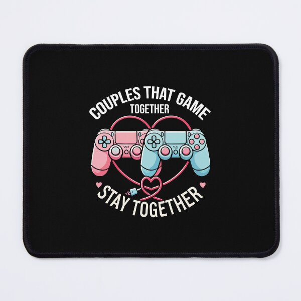 Aperçu de l'œuvre Couples qui jouent ensemble - Les amateurs de Gaming Coupe créée et vendue par chantastical.