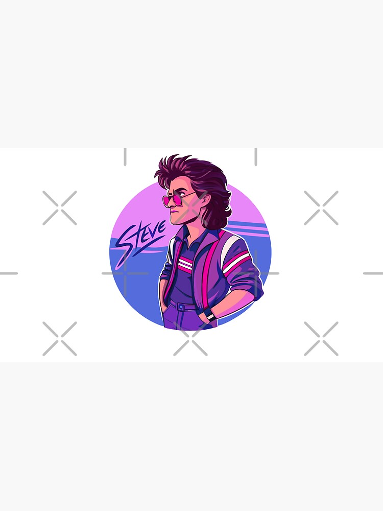 Thumbnail 7 of 7, Cap, Stranger Things Steve harrington designed and sold by timegraf.