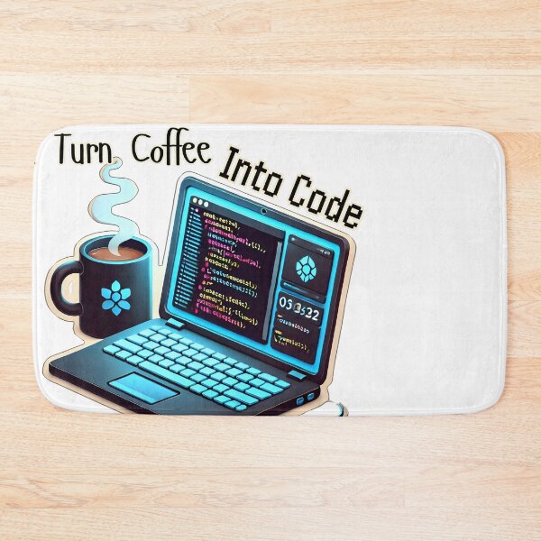 Item preview, I Turn Coffee Into Code – Programmer's Daily Fuel designed and sold by Dantin.