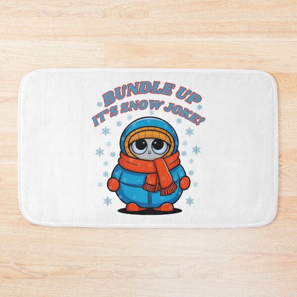 Item preview, Bundle Up It's Snow Joke: Adorable Winter Themed Art designed and sold by elynne9.