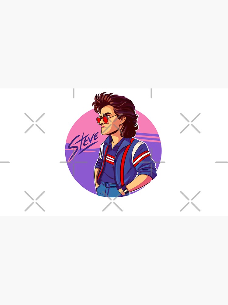 Thumbnail 7 of 7, Cap, Stranger Things Steve harrington designed and sold by timegraf.