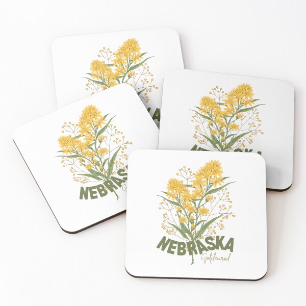Item preview, Nebraska State Flower Goldenrod Classic T-shirt Sticker designed and sold by ThinkNature!.