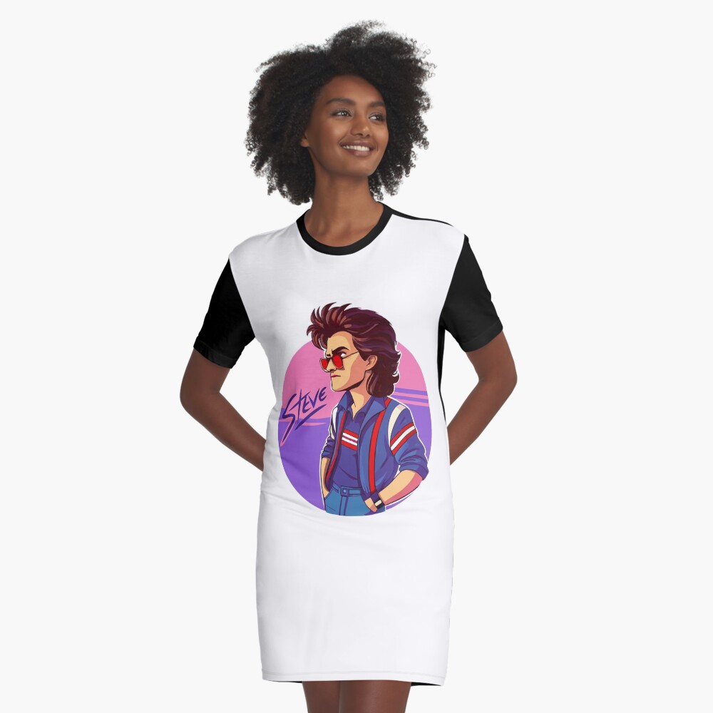 Item preview, Graphic T-Shirt Dress designed and sold by timegraf.