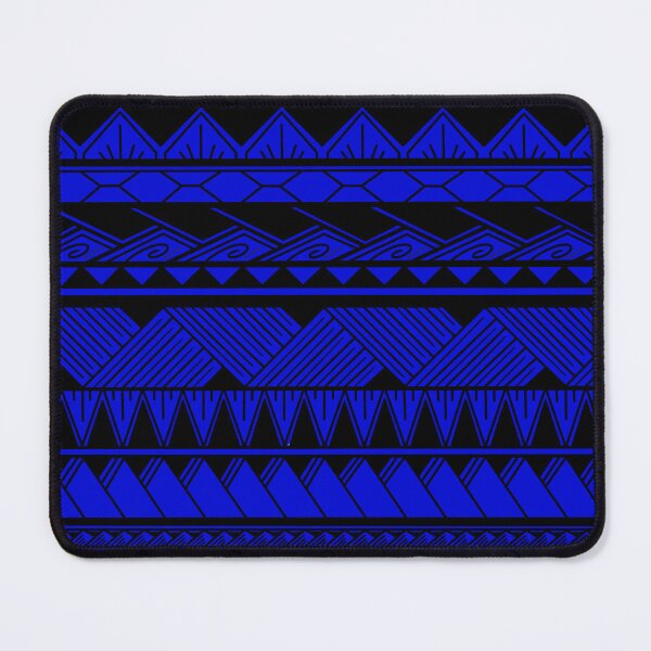 Item preview, Black and Blue Tribal Pattern designed and sold by Steeb757.
