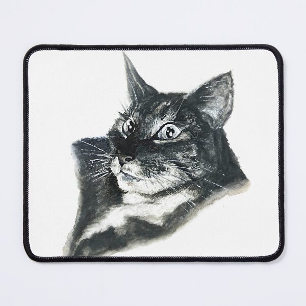 Item preview, Cat watercolour painting designed and sold by evielouisee.