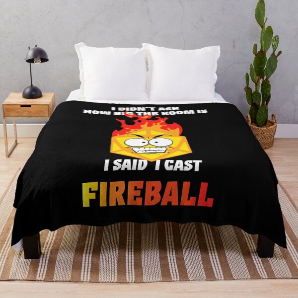 Item preview, I Said I Cast Fireball designed and sold by chukzilla.