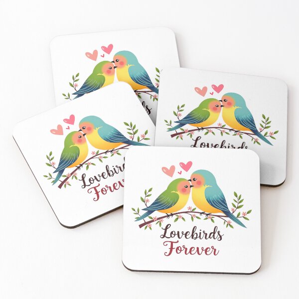 Item preview, Valentine Adorable Lovebirds - Lovebirds Forever designed and sold by Bulwshop.