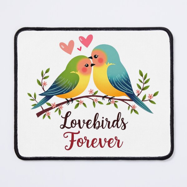 Item preview, Valentine Adorable Lovebirds - Lovebirds Forever designed and sold by Bulwshop.