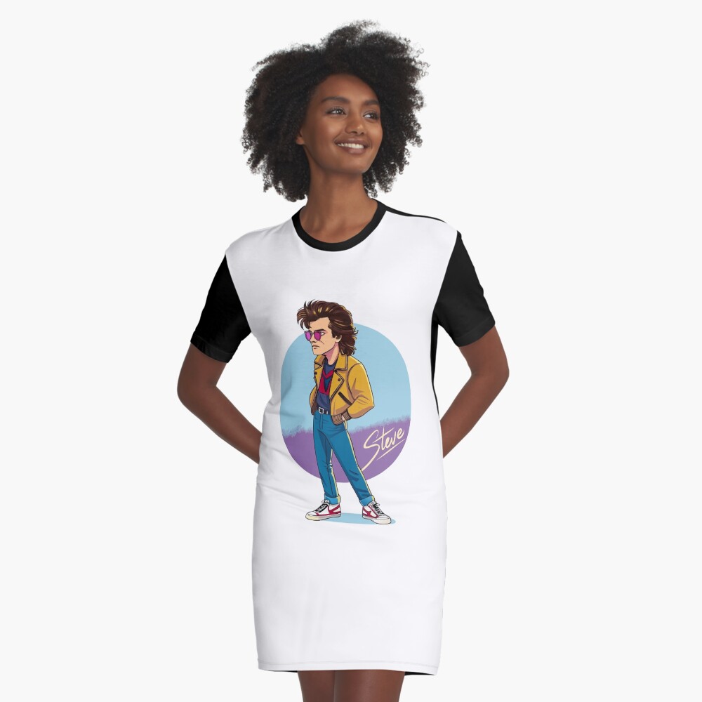 Item preview, Graphic T-Shirt Dress designed and sold by timegraf.