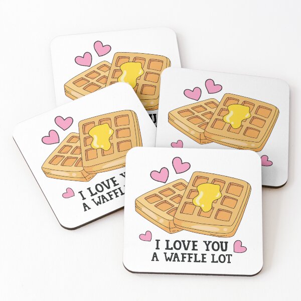 Item preview, I Love You A Waffle Lot designed and sold by kjanedesigns.