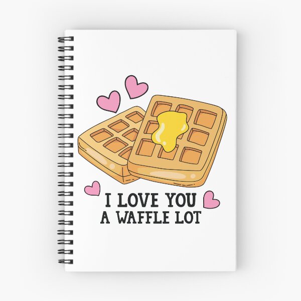 Item preview, I Love You A Waffle Lot designed and sold by kjanedesigns.