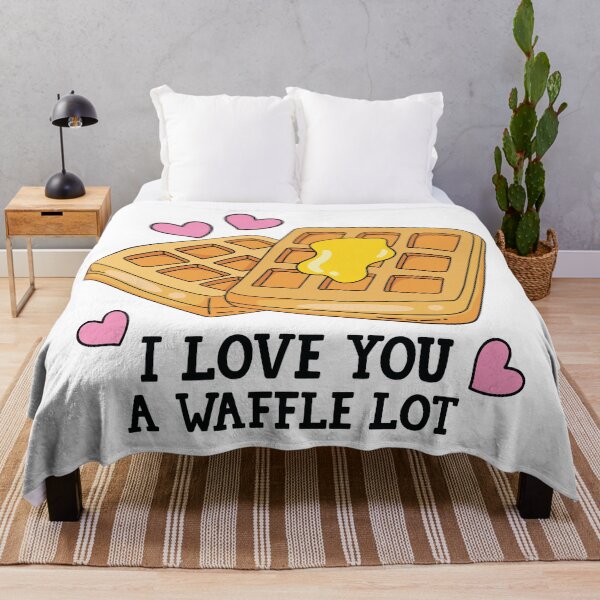 Item preview, I Love You A Waffle Lot designed and sold by kjanedesigns.