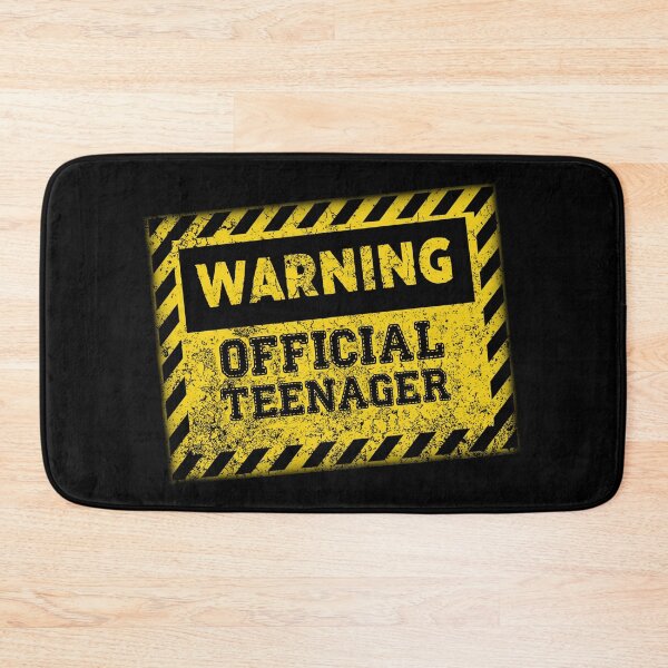 Item preview, WARNING Official Teenager - Funny 13th Birthday Girls Boys designed and sold by NUMAcreations.