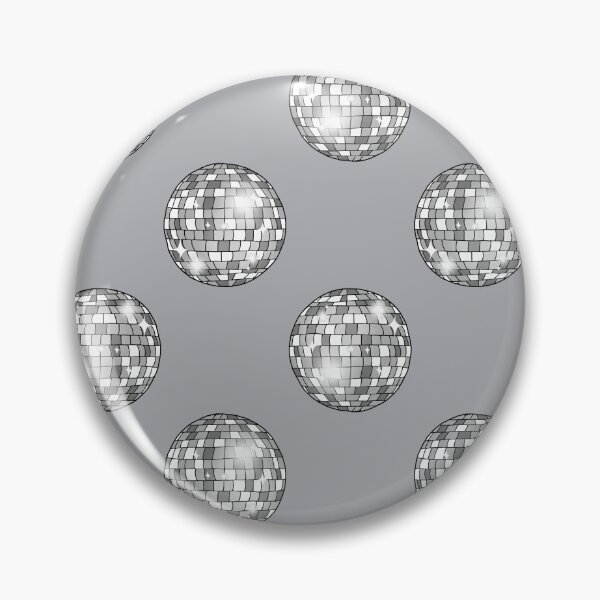 Item preview, Silver Disco Balls Polka Dots designed and sold by IrishVikingDesigns.